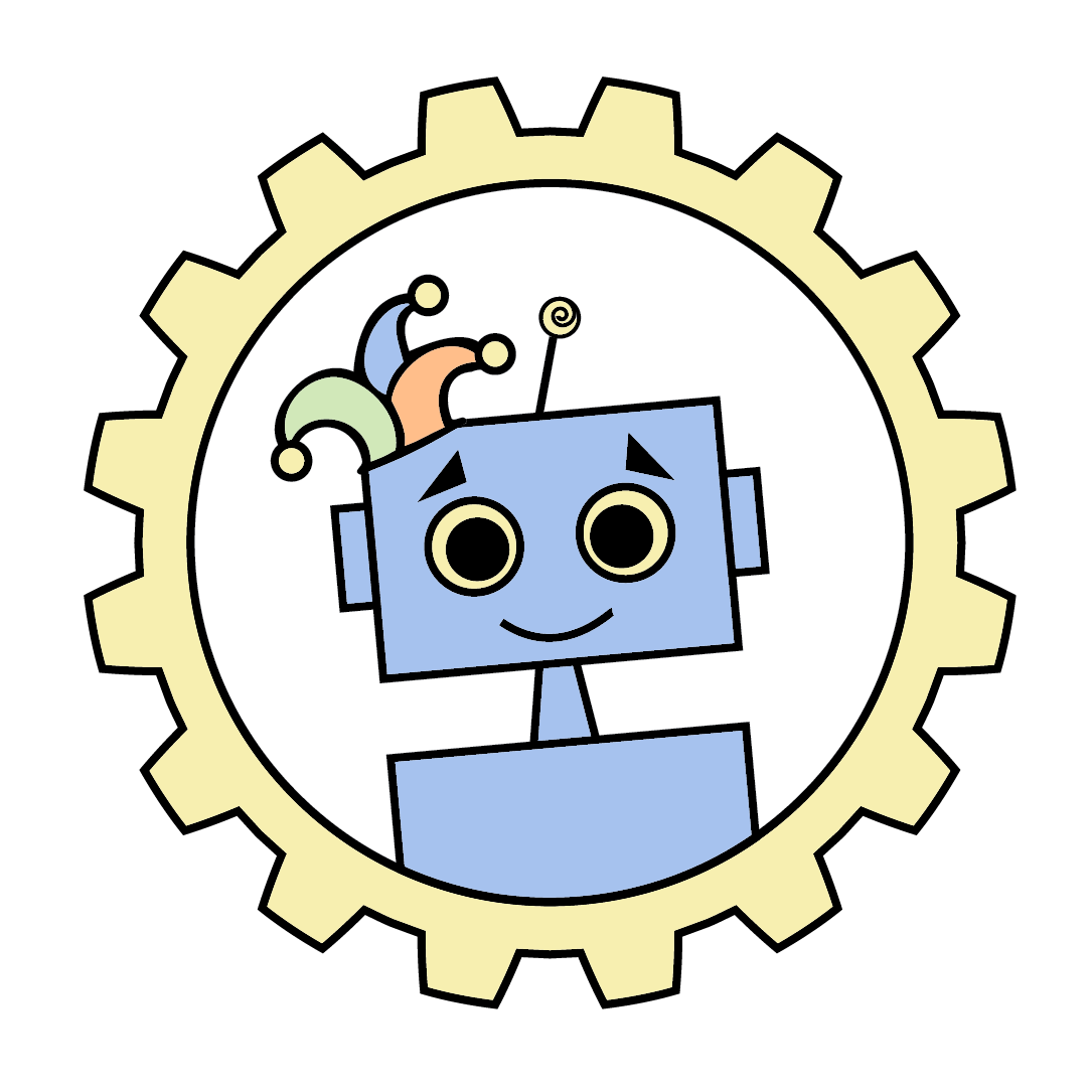 Trinculo the drunken robot - our very first logo!